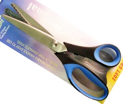 Javelin Soft Grip 8.5" Pinking Shears - Click Image to Close